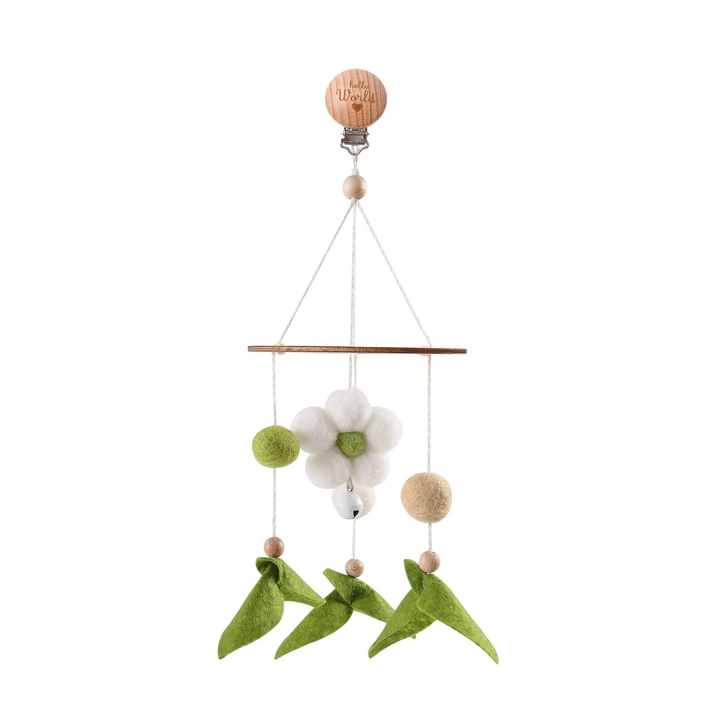 Baby Rattle Toy 0-12 Months Wooden Mobile On The Bed Newborn Music Box Bed Bell Hanging Toys Holder Bracket Infant Crib Toy Gift - Provence Home Living Store