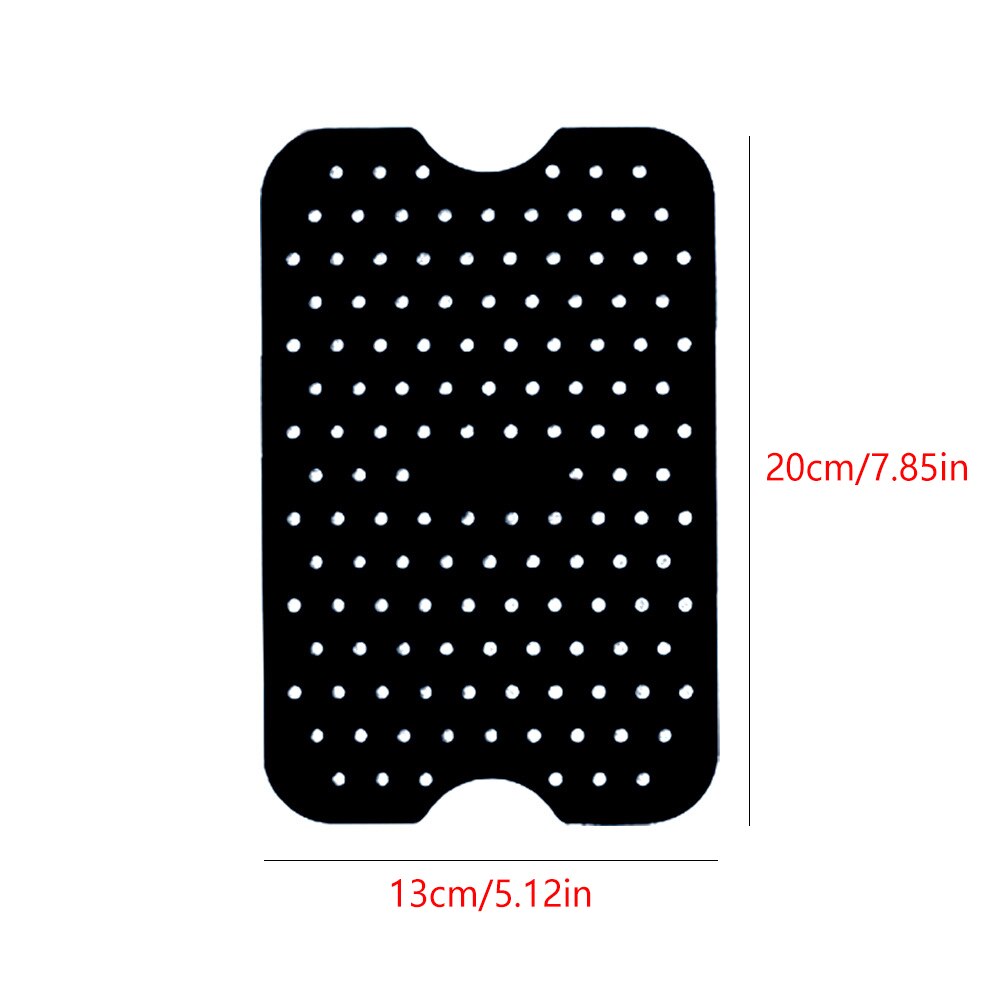 2pcs Rectangle Silicone Mat Reusable Baking Pad Dual Air Fryer For NINJA DZ201 DZ401 Nonstick Oven Utensils Kitchen Accessories - Provence Home Living Store