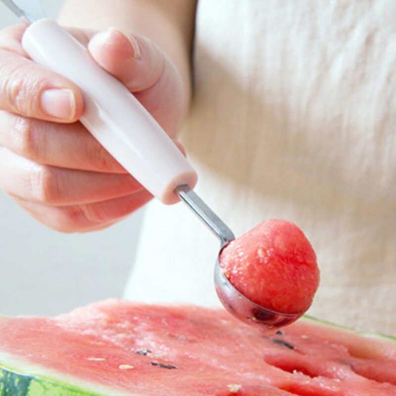 Kitchen Accessories Dual-head Stainless Steel Carving Knife Fruit Watermelon Ice Cream Baller Scoop Stacks Spoon Home gadgets - Provence Home Living Store