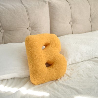 INS Nordic 26 English Letters Throw Pillow DIY Name Bed Sofa Cushion Baby Sleep Pillows Toys Kids Room Decorations Photo Props - Provence Home Living Store