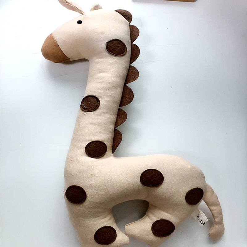 INS Stuffed White Goose、Rooster、Giraffe Toy For Baby Kid Animal Baby Accompanying Doll Comfort Toy Children Gift Room Decoration - Provence Home Living Store