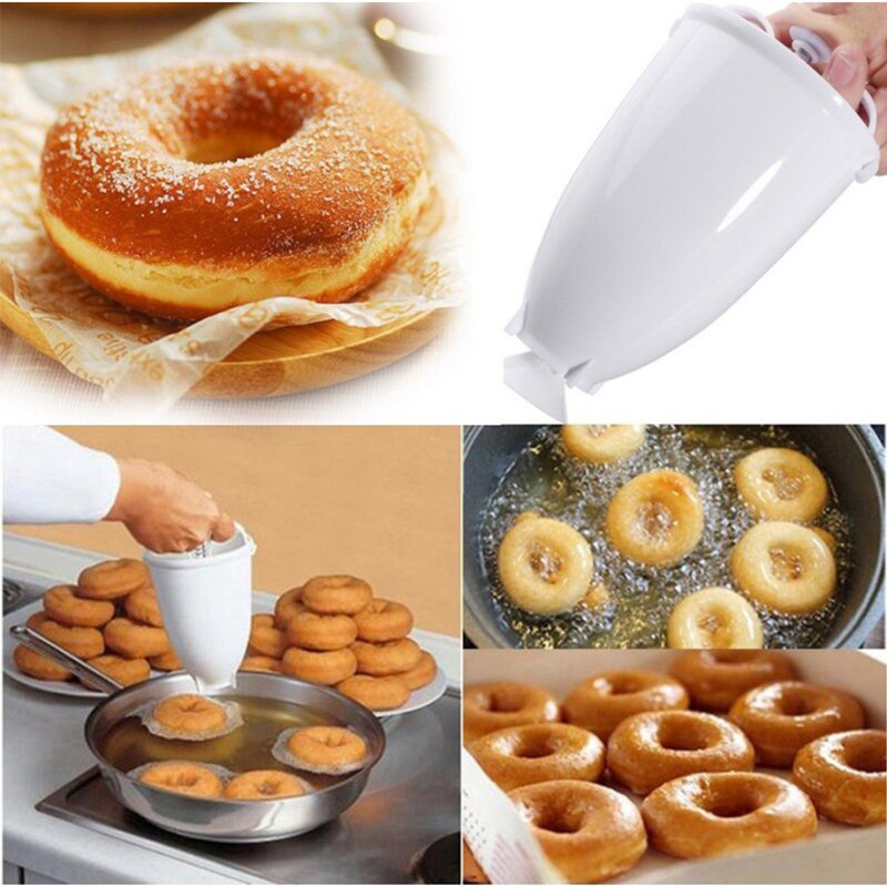 Donut Mould Easy Fast Waffle Molds Plastic Doughnut Maker Cake Mold Biscuit Cookies DIY Baking Tools Lightweight Deep Fry - Provence Home Living Store