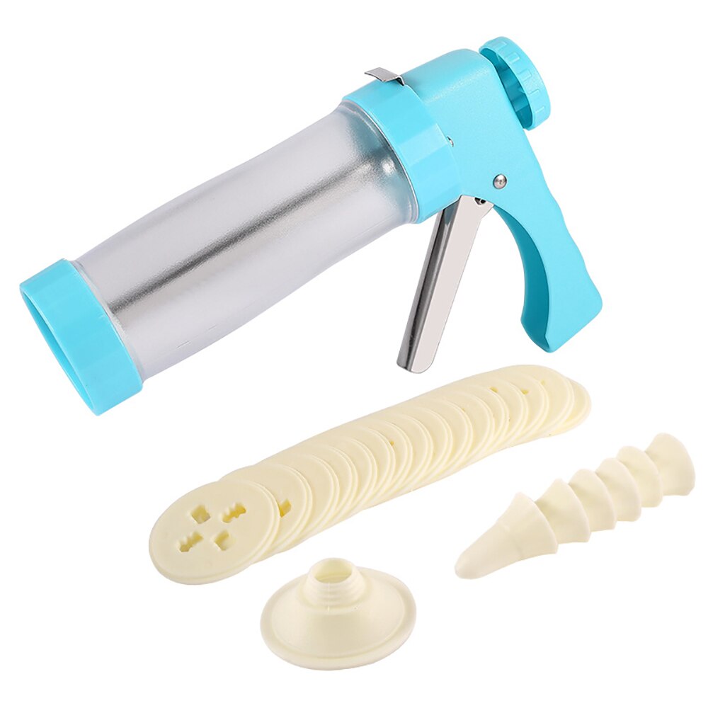 22Pcs Nozzle Cookie Press Kit Cookie Cutter Mold Gun DIY Pastry Syringe Cookie Making Biscuit Maker Baking Tools Accessories - Provence Home Living Store