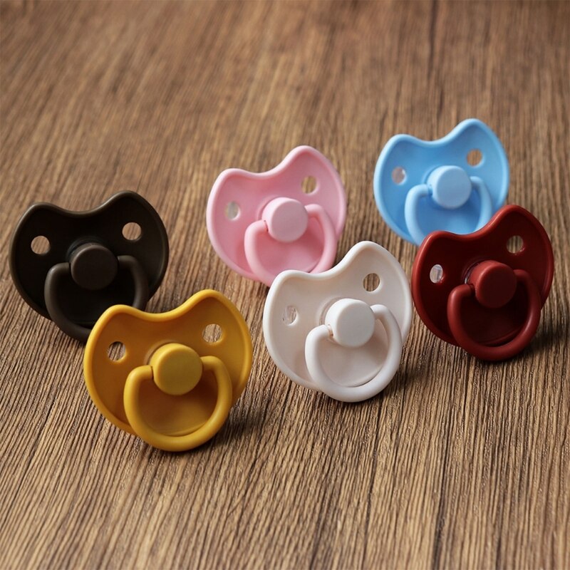 BPA Free Silicone Baby Pacifier Soft Safe Food Grade Newborn Nipples Appease Pacifier Toddlers Teether Baby Feeding Items - Provence Home Living Store