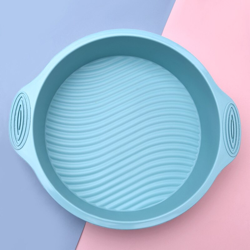 Silicone Cake Mold Round Shape Baking Tray Non-stick Bread Pan DIY Toast Chocolate Mold Jelly Pudding Mould Baking Tools - Provence Home Living Store