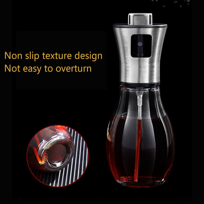 Olive Spray Oil Sprayer Bottle Cooking Baking Vinegar Mist Sprayer Barbecue Spray Bottle Kitchen Oil Dispenser BBQ Tools - Provence Home Living Store