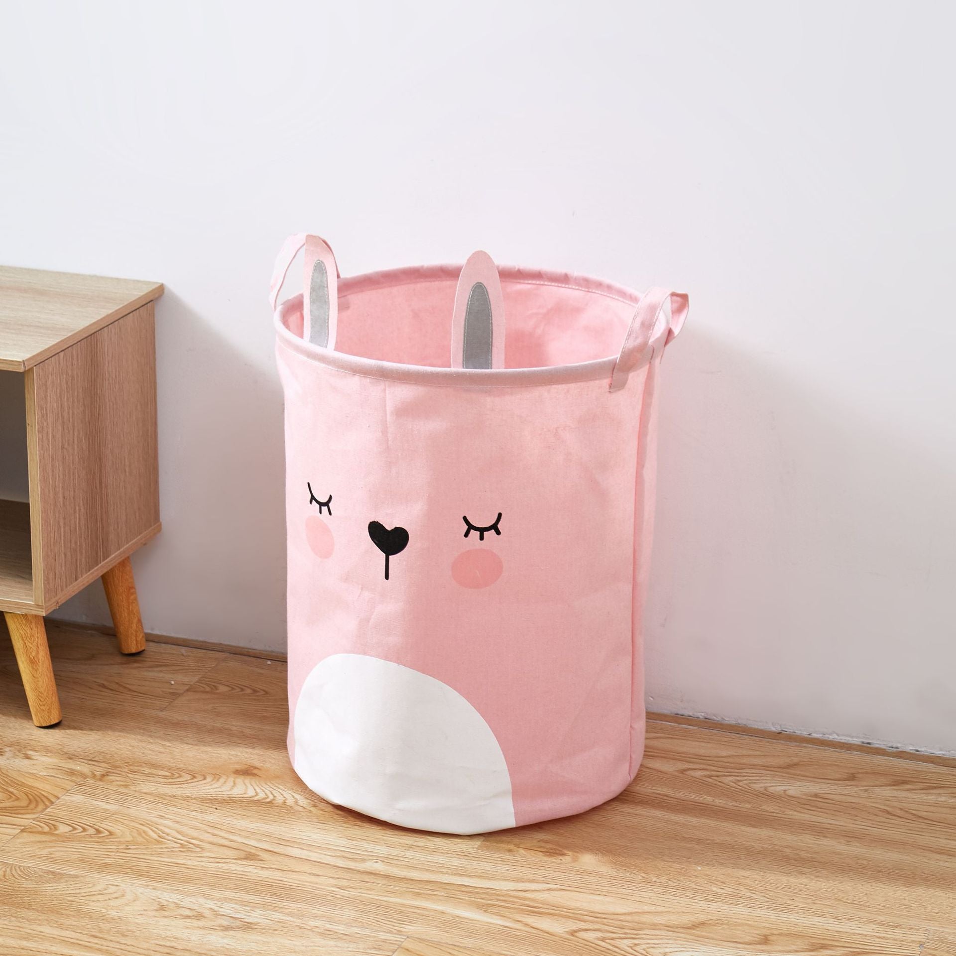 INS Nordic Storage Basket Folding Dirty Clothes Laundry Baskets With Handle Kids Toys Organizer Barrel Household Sundries Hamper - Provence Home Living Store