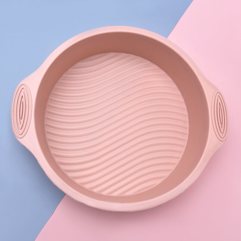 Silicone Cake Mold Round Shape Baking Tray Non-stick Bread Pan DIY Toast Chocolate Mold Jelly Pudding Mould Baking Tools - Provence Home Living Store