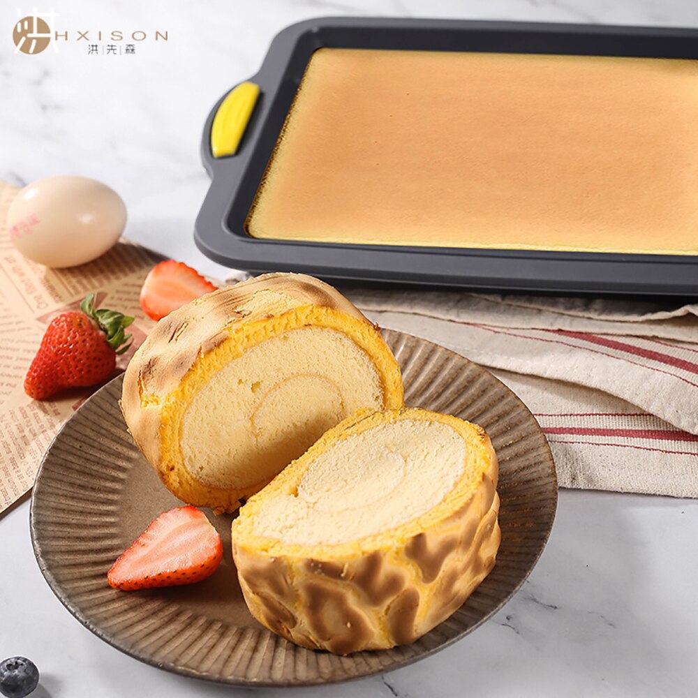 Square Silicone Baking Tray Pan Mold Bread Pan Cake Mould Bakeware Mould DIY Pan Form High Temperature Resistant Cake Tools - Provence Home Living Store