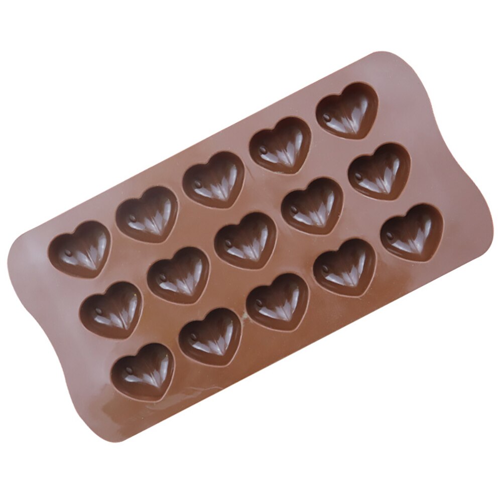 Creative 3D Heart Chocolate Molds 15 Cavity love Shape Silicone Wedding Candy Baking Molds DIY Cupcake Decorations Accessories - Provence Home Living Store