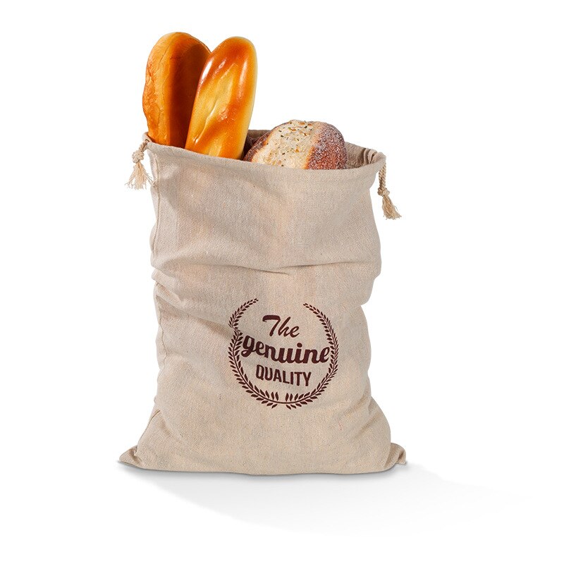 Linen Bread Bags Storing Homemade and Normal Bread Baguette, Reusable and Washable Linen Bags for Storage Food All Kind of Bread - Provence Home Living Store