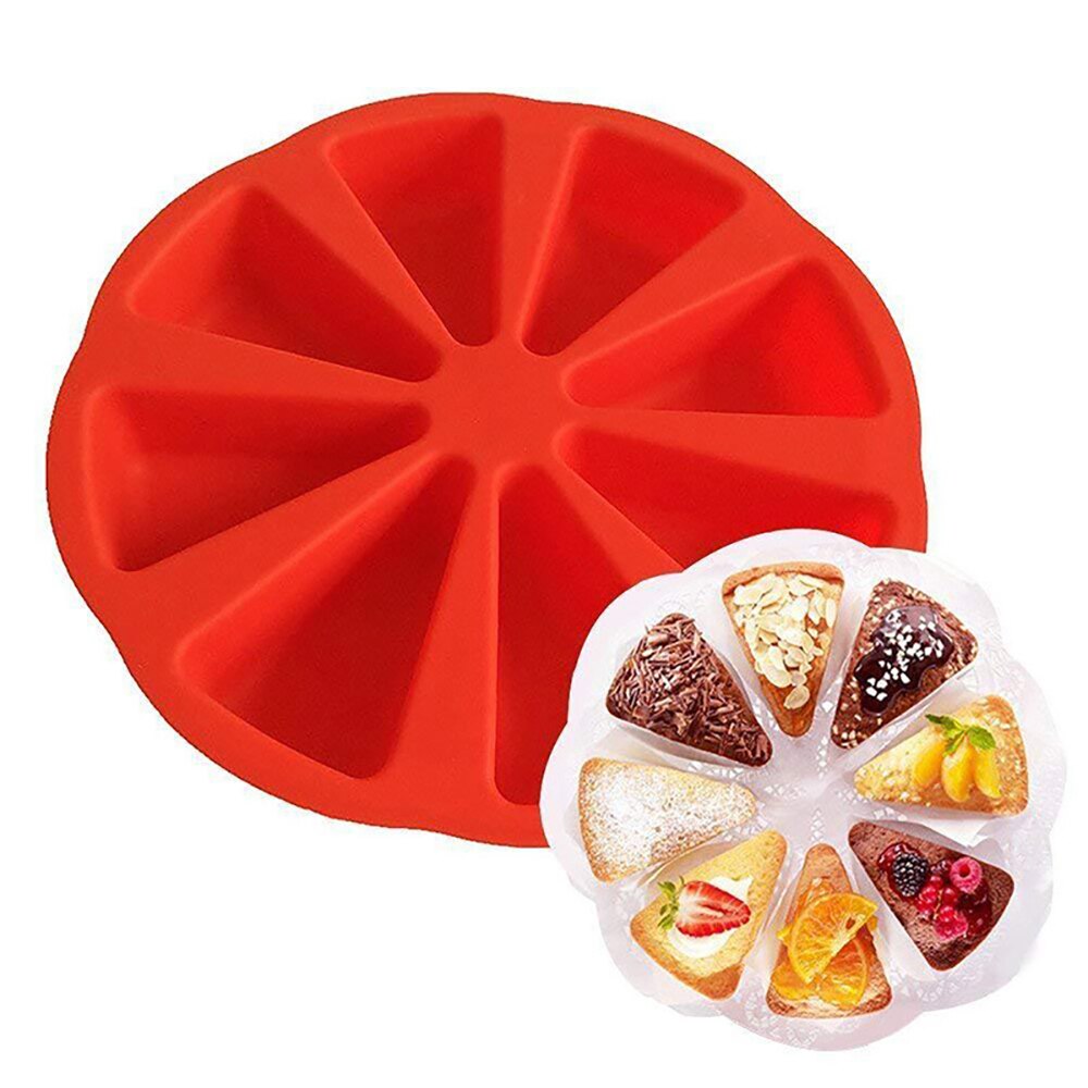 8 Holes Silicone Baking Pan for Cake Pastry Silicon Form Muffin Cup Mold   DIY Cake Chocolate Bagels Dessert Mould Baking Tools - Provence Home Living Store