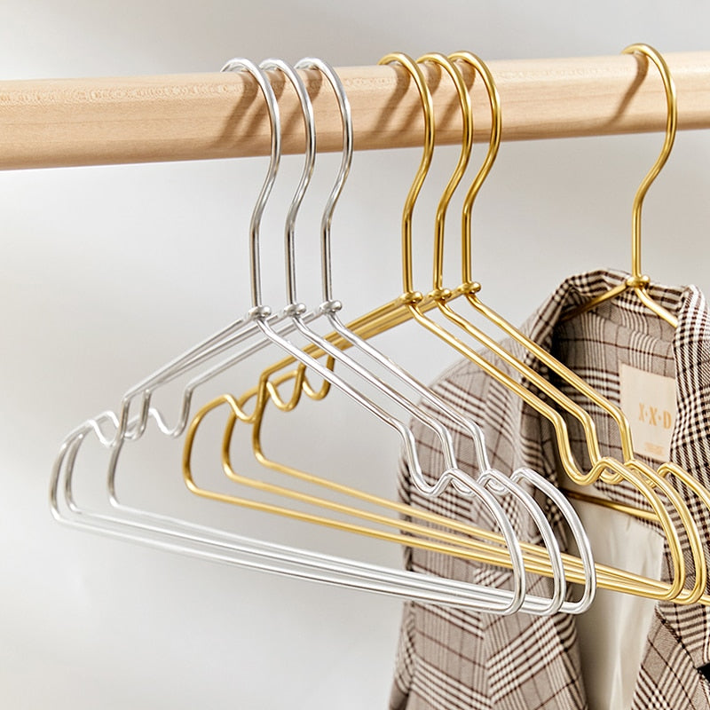 10pcs Non-Slip Skirt Coat Drying Hanger Wardrobe Clothing Storage Hanger Sapce Saver Organizer Pants Underwear Hanging Racks - Provence Home Living Store