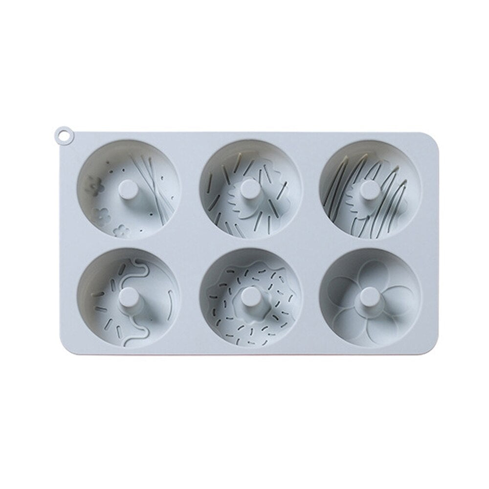 Silicone Donut Mold Non-Stick Doughnut Pastry Molds Baking Pan Chocolate Cake Dessert DIY Biscuit Bagels Muffins Donuts Maker - Provence Home Living Store