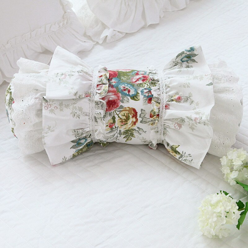 Cute throw pillows Lace cushion decorative bedding pillow European candy cushion princess ruffle lumbar pillow sofa pillows - Provence Home Living Store