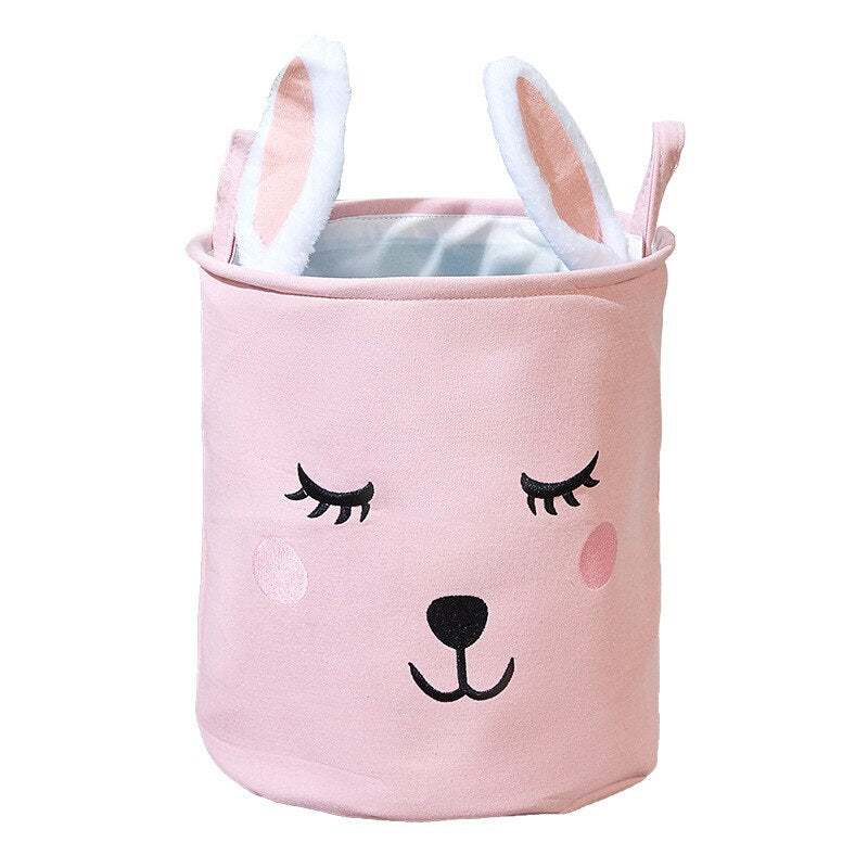 INS Cartoon Animal Dirty Clothes Storage Baskets Laundry Hamper Kids Toys Storage Bucket Bathroom Sundries Organizer Container - Provence Home Living Store