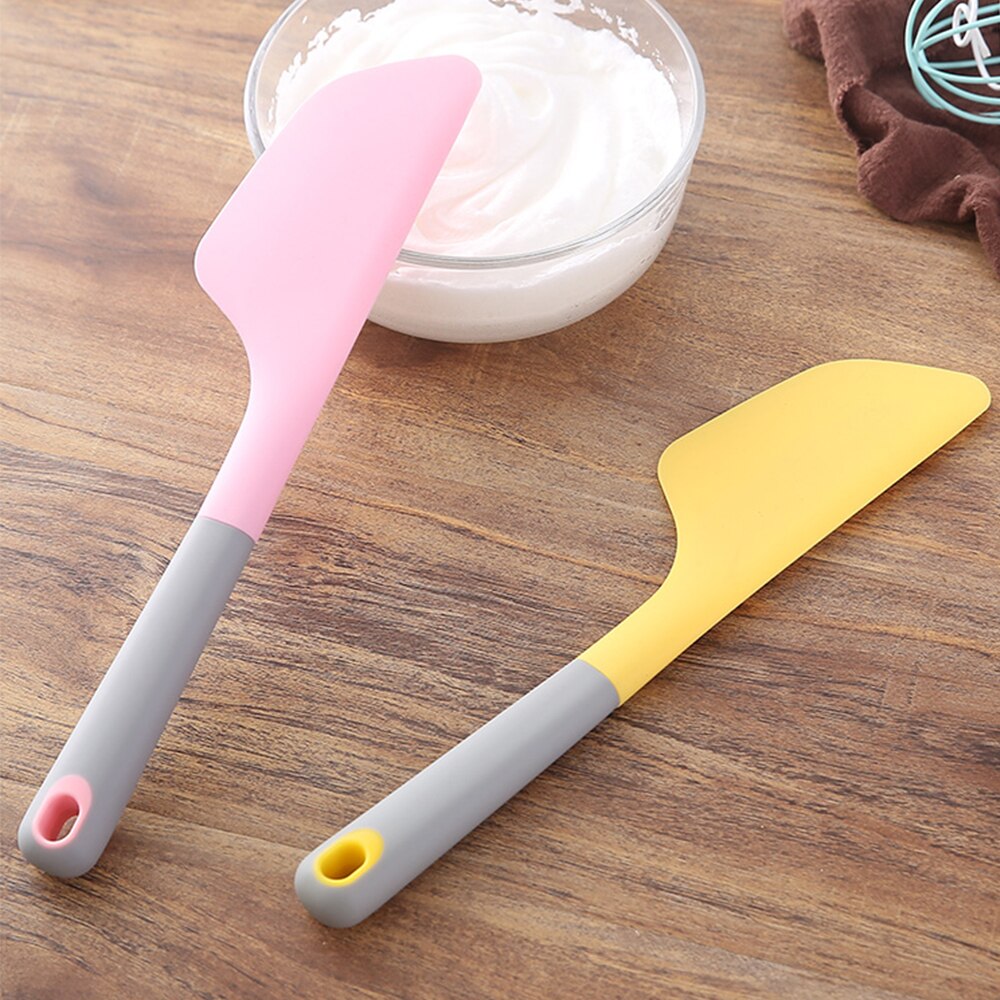 Silicone Cake Cream Spatula Non Stick Omelette Spatula Butter Scraper Flour Mixing Heat Resistant Pastry Scraper Baking Tools - Provence Home Living Store