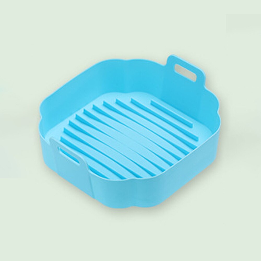 Silicone Air Fryer Liner 8.5inch Reusable Baking Basket Non-Stick Pizza Chicken Plate Grill Pan Kitchen Airfryer Accessories - Provence Home Living Store