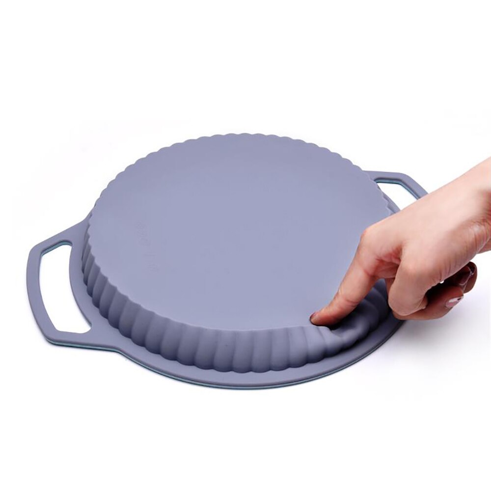 Silicone Round Cake Pan Non-stick Baking Pan Cake Molds Stainless Steel Inner Ring Toast Box Bakeware Molds Loaf Bake Mould - Provence Home Living Store