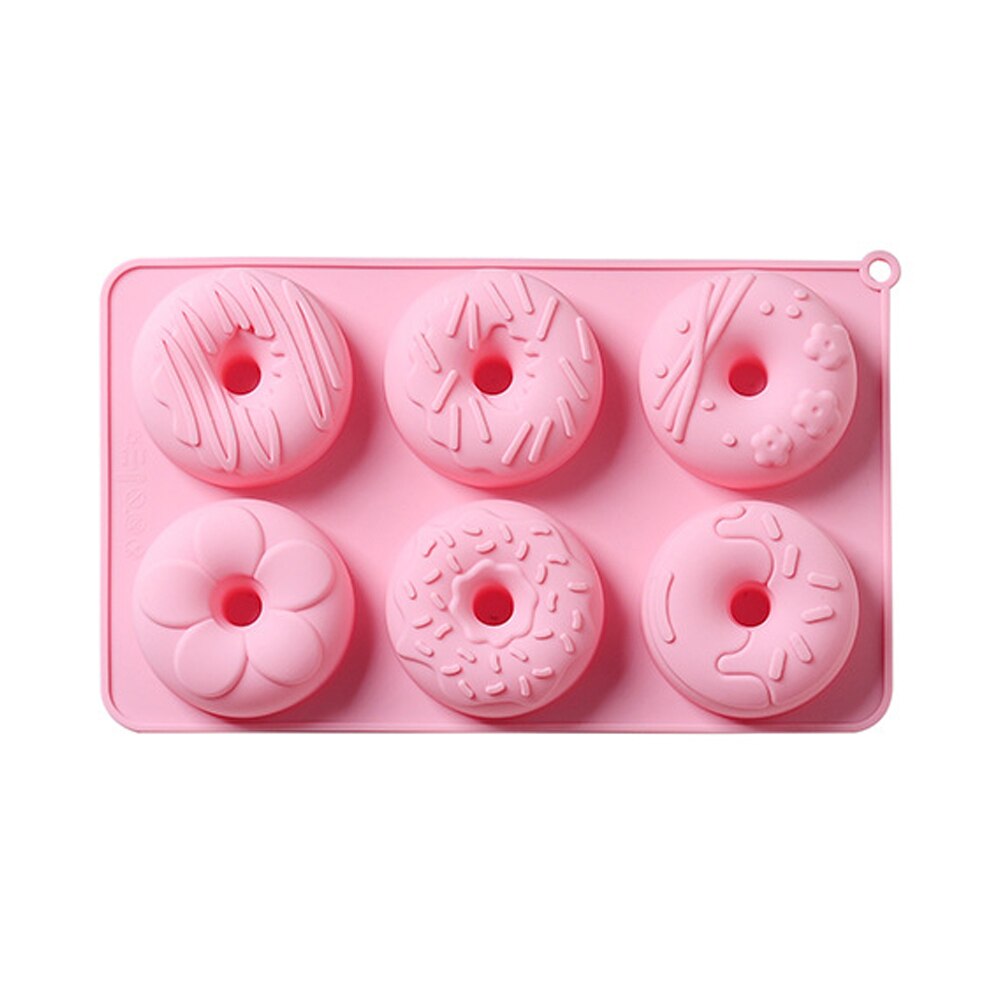 Silicone Donut Mold Non-Stick Doughnut Pastry Molds Baking Pan Chocolate Cake Dessert DIY Biscuit Bagels Muffins Donuts Maker - Provence Home Living Store