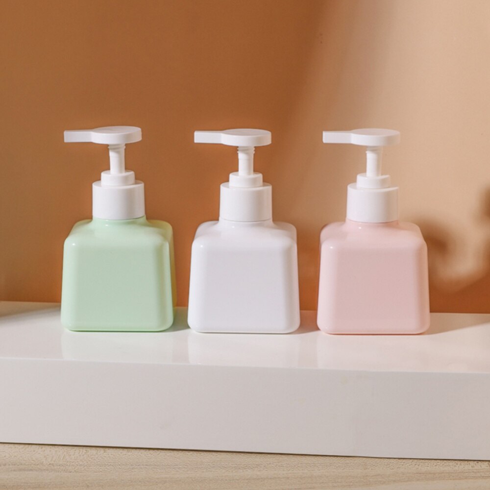 300ml Portable Soap Dispenser Lotion Bottle Refillable Liquid Shampoo Dispenser Bathroom Hand Wash Press Pump Empty Bottle - Provence Home Living Store