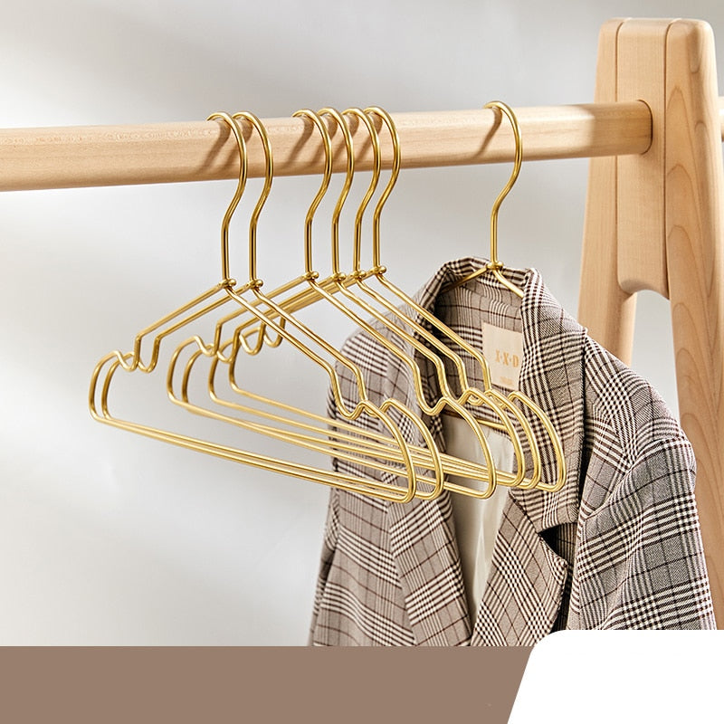 10pcs Non-Slip Skirt Coat Drying Hanger Wardrobe Clothing Storage Hanger Sapce Saver Organizer Pants Underwear Hanging Racks - Provence Home Living Store