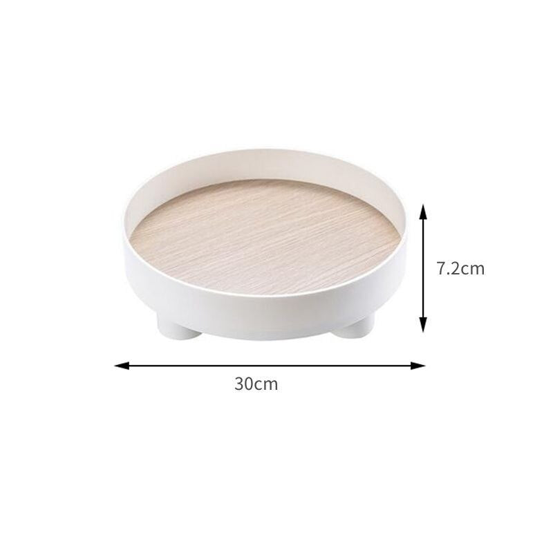 30CM Round Trays Home Decorative Trays Storage Rack Table Vase Aromatherapy Stand Candlestick Storage Rack Home Organizer - Provence Home Living Store