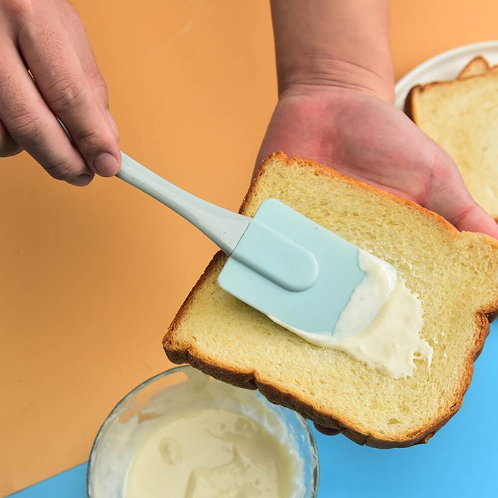 3PCS/Set Cream Scraper DIY Bread Cake Butter Spatula Mixer Oil Brush Non-stick Silicone Spatula Kitchen Baking Tools - Provence Home Living Store