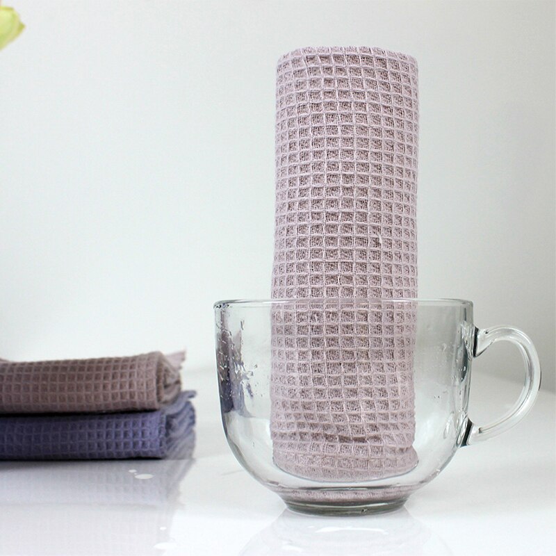 35x50cm Dinner Plate Cloth Napkins,6 Pieces Waffle Weave Cotton Kitchen Tea Towel,Hand Towel,Ultra Soft Absorbent Placemat - Provence Home Living Store