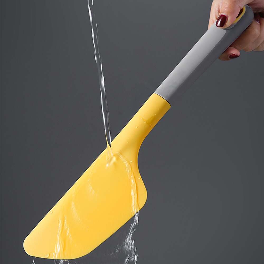 Silicone Cake Cream Spatula Non Stick Omelette Spatula Butter Scraper Flour Mixing Heat Resistant Pastry Scraper Baking Tools - Provence Home Living Store