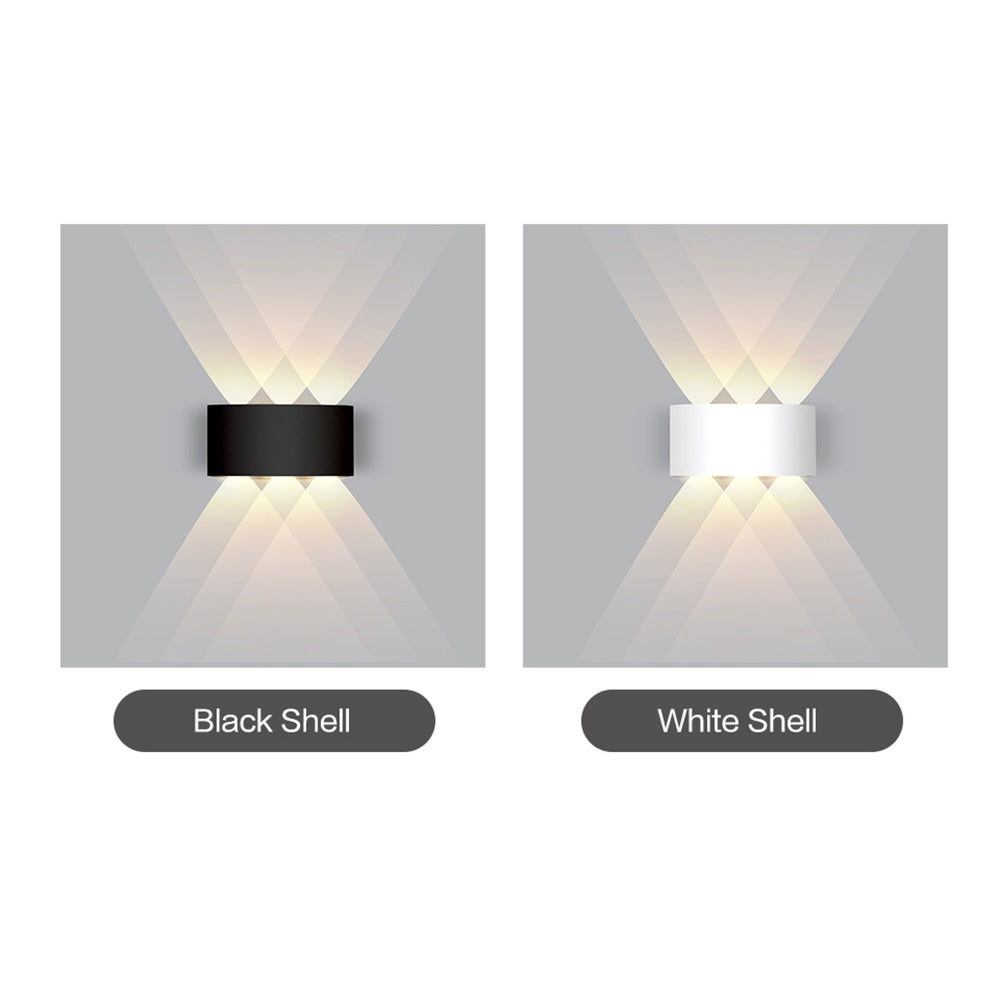 Aluminum Framed RGB LED Wall Light - Provence Home Living Store