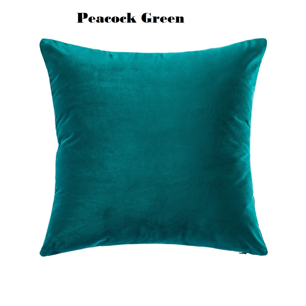 High End Fine Velvet Cushion Cover Pillow Case - Provence Home Living Store