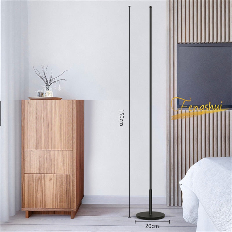 Modern Dimming LED Floor Lamp - Provence Home Living Store