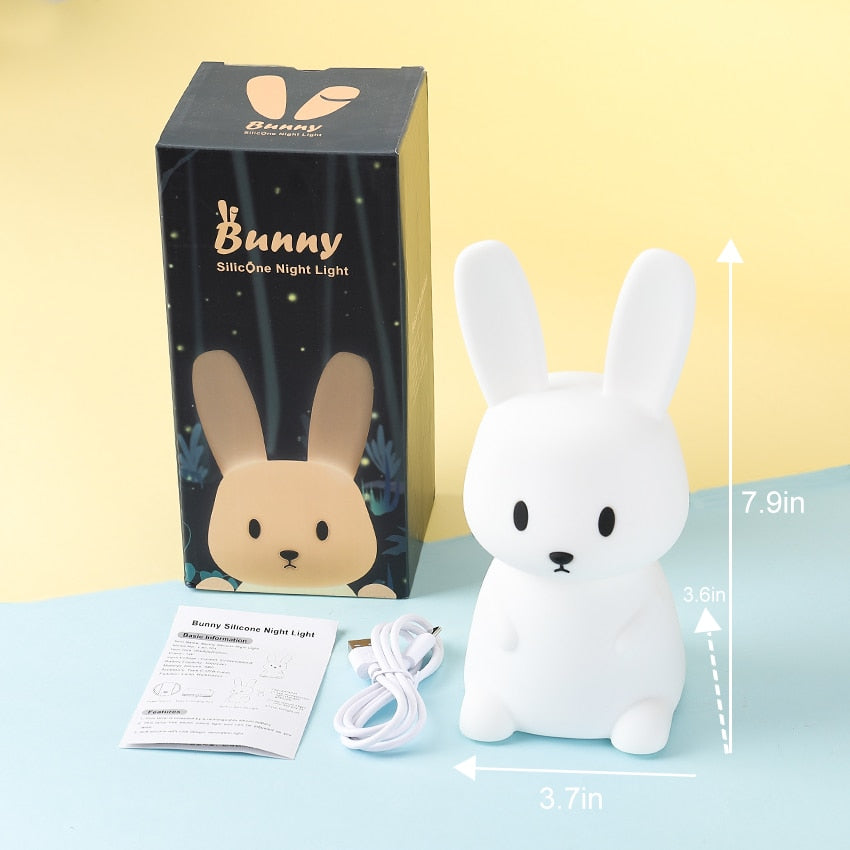 LED Rabbit Night Light - Provence Home Living Store