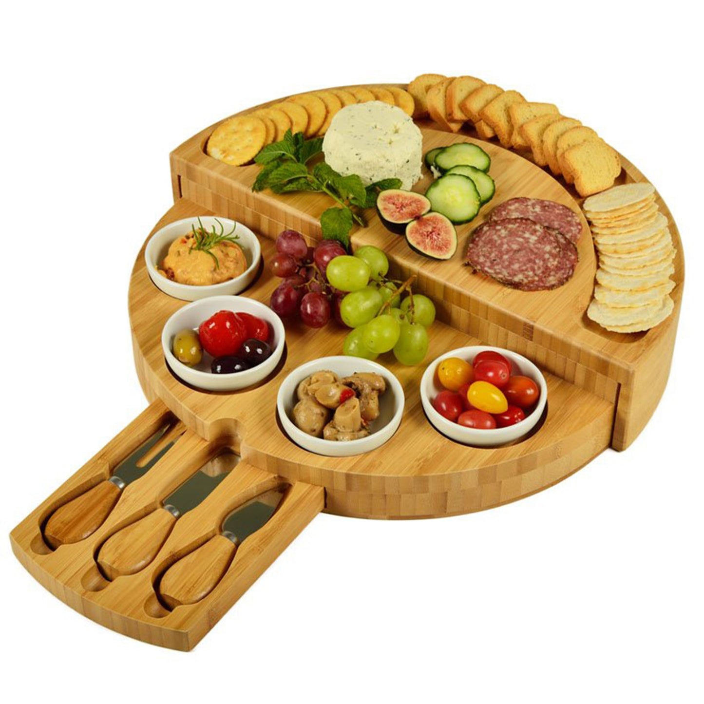 Bamboo Cheese Board - Provence Home Living Store