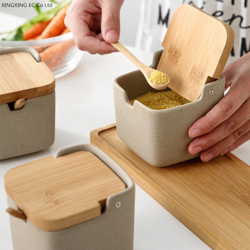 Japanese Style Seasoning Box - Provence Home Living Store