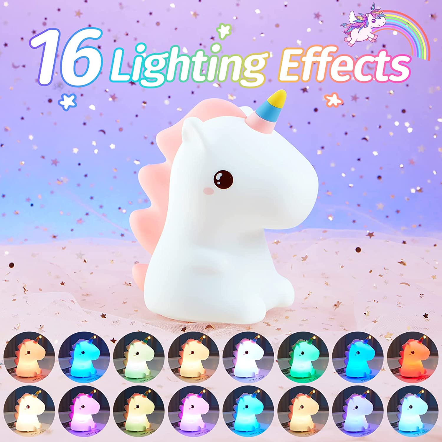 Unicorn Night Light - Provence Home Living Store