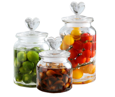 Glass Storage Container - Provence Home Living Store