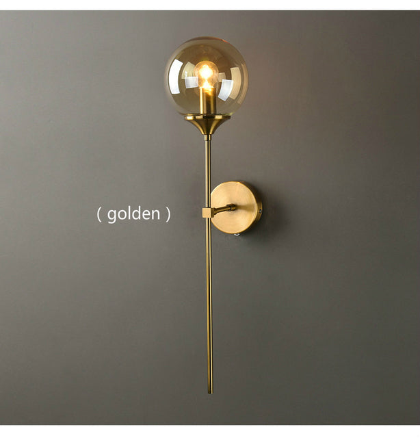 Modern Glass Wall Lamp - Provence Home Living Store