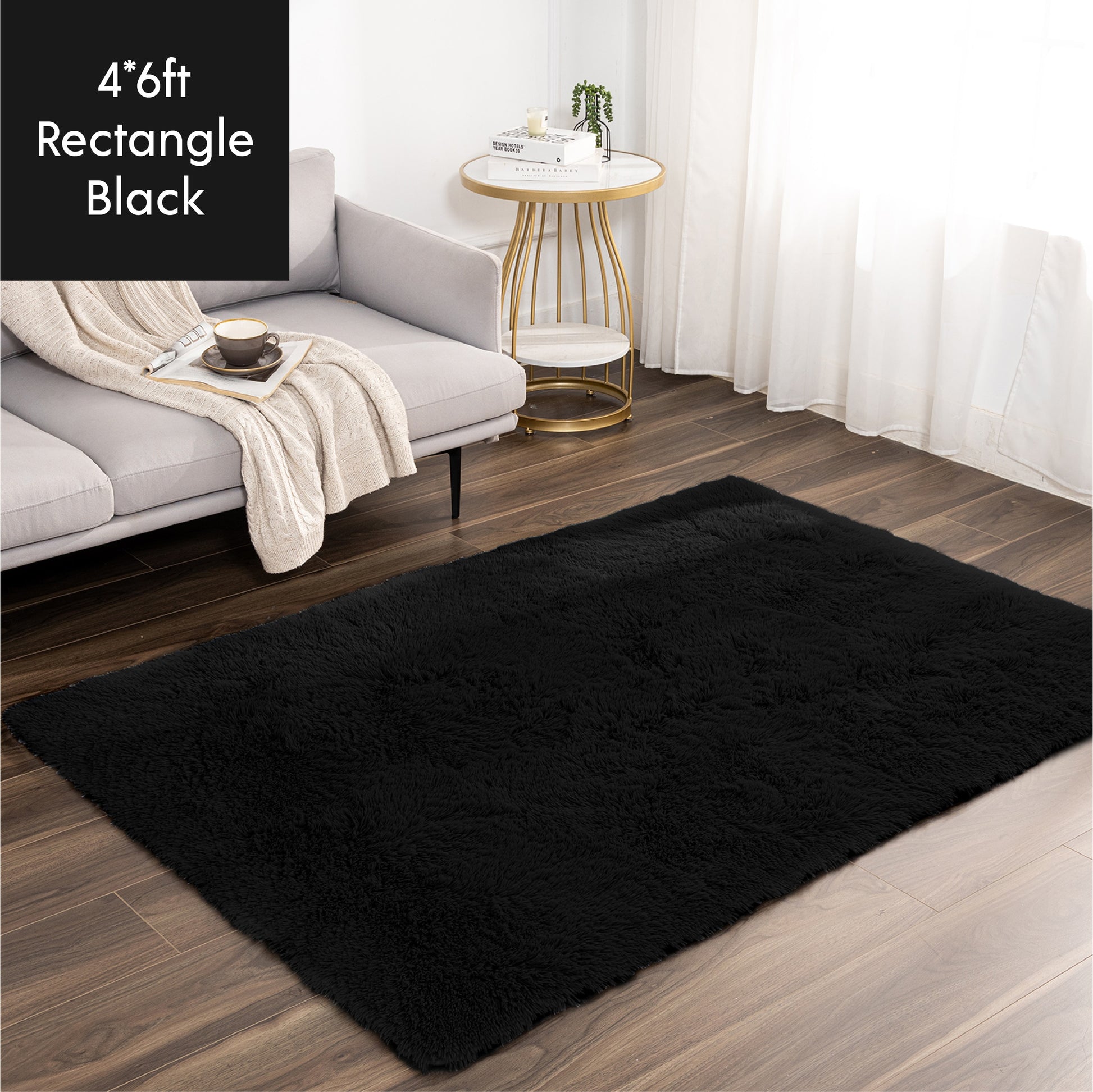 Ashler Area Rugs Ultra Soft Carpets Indoor, Fluffy Rugs for Bedroom Kids Room, Shaggy Washable Nursery Floor Rugs for Home Decor - Provence Home Living Store