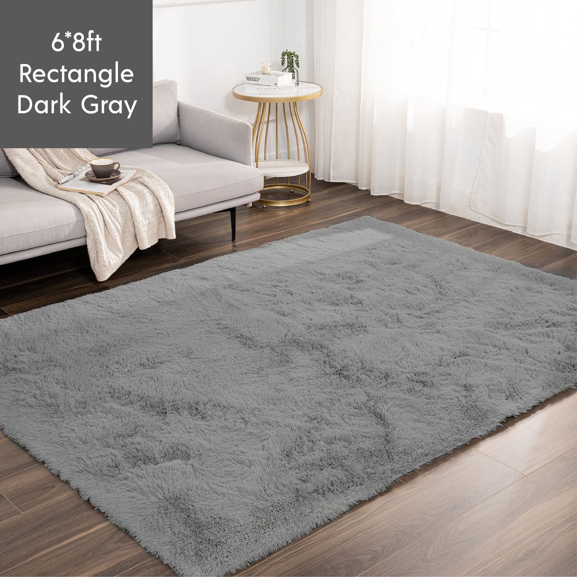 Ashler Area Rugs Ultra Soft Carpets Indoor, Fluffy Rugs for Bedroom Kids Room, Shaggy Washable Nursery Floor Rugs for Home Decor - Provence Home Living Store