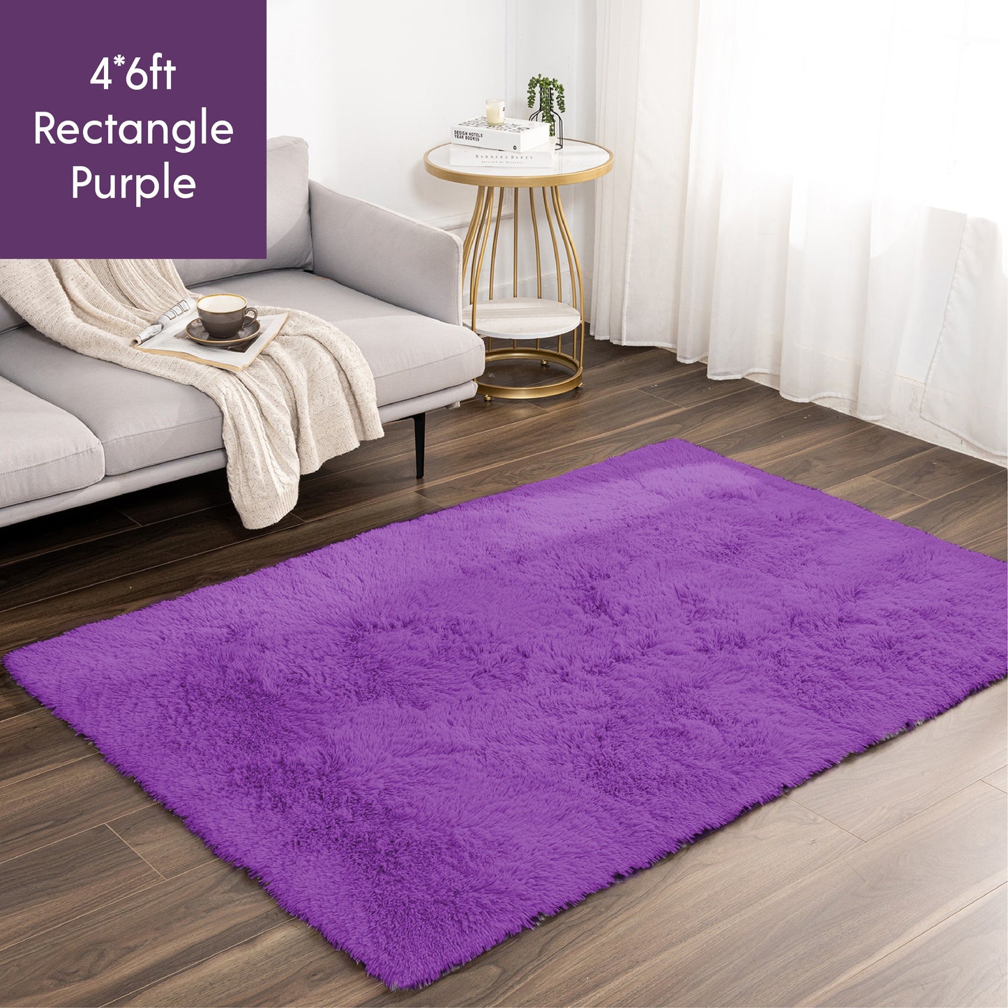 Ashler Area Rugs Ultra Soft Carpets Indoor, Fluffy Rugs for Bedroom Kids Room, Shaggy Washable Nursery Floor Rugs for Home Decor - Provence Home Living Store