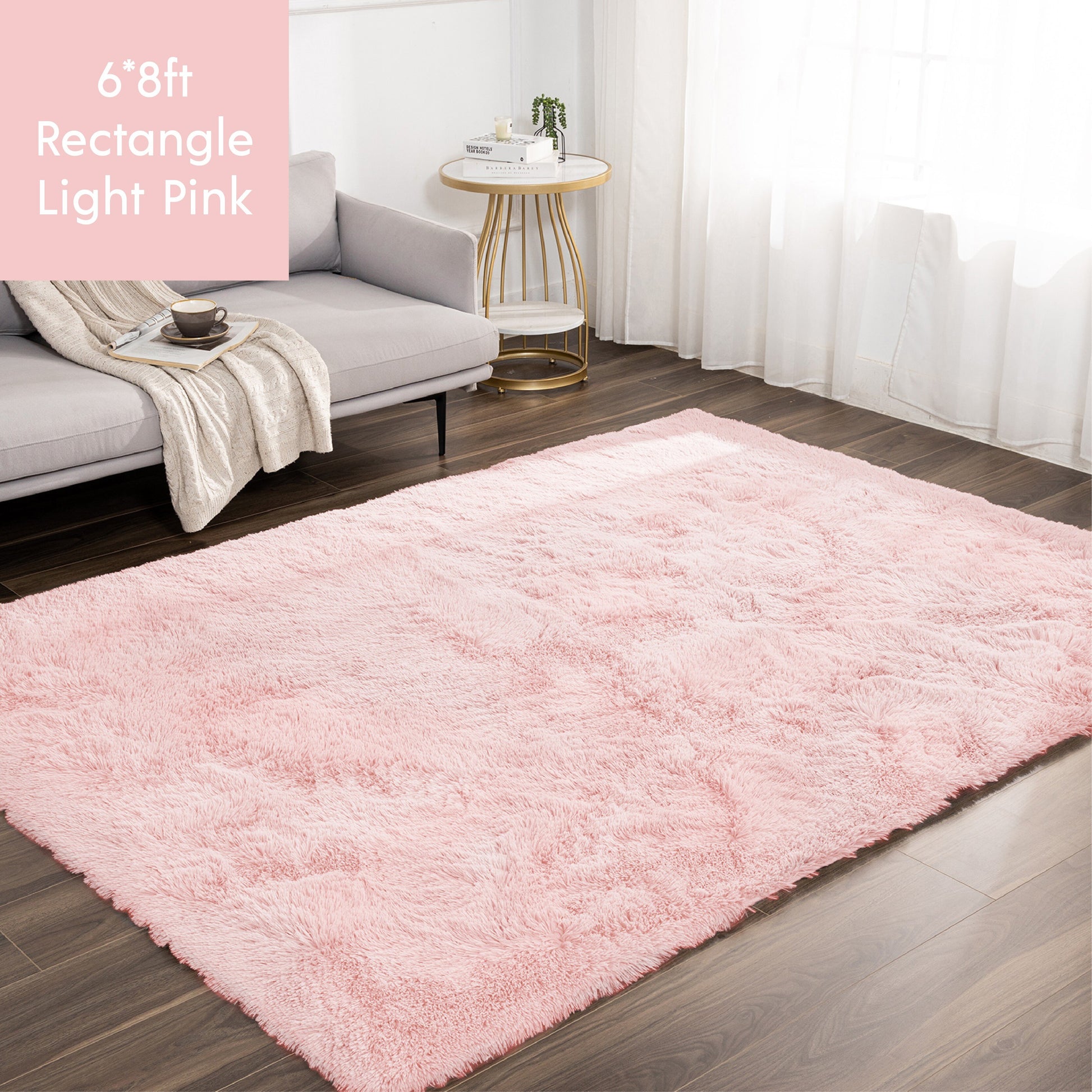 Ashler Area Rugs Ultra Soft Carpets Indoor, Fluffy Rugs for Bedroom Kids Room, Shaggy Washable Nursery Floor Rugs for Home Decor - Provence Home Living Store