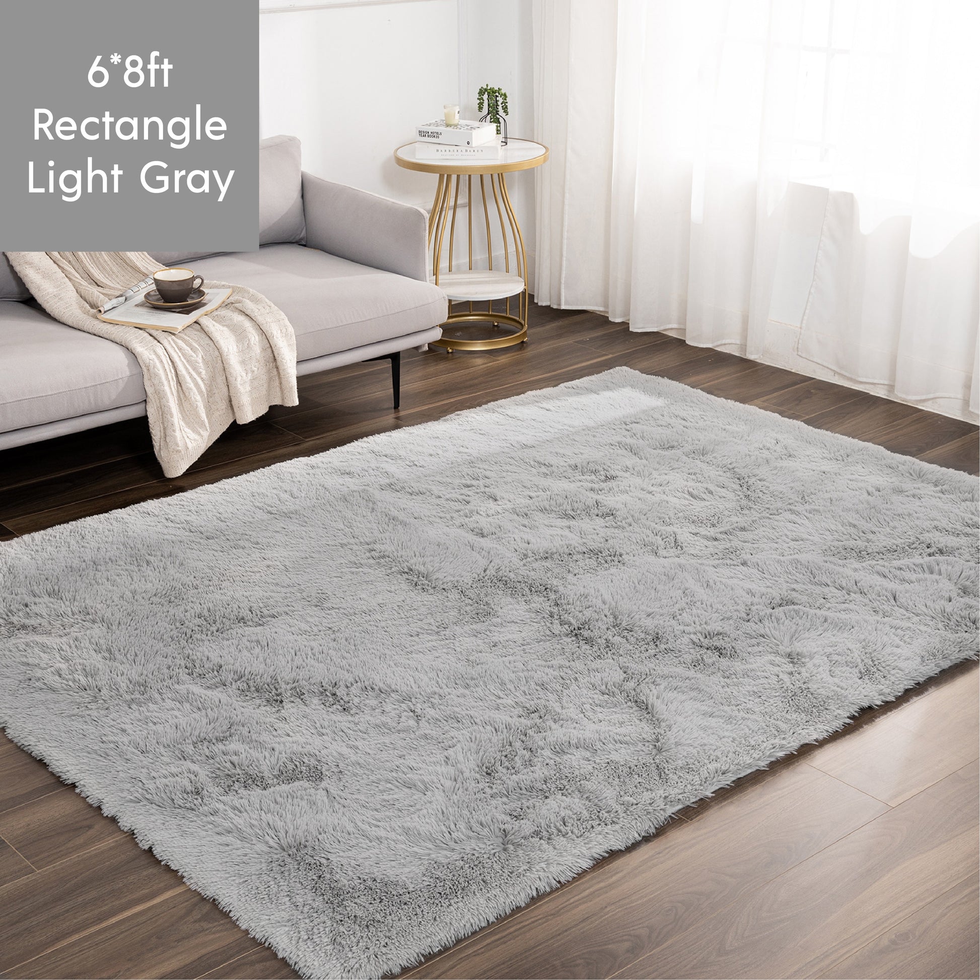 Ashler Area Rugs Ultra Soft Carpets Indoor, Fluffy Rugs for Bedroom Kids Room, Shaggy Washable Nursery Floor Rugs for Home Decor - Provence Home Living Store