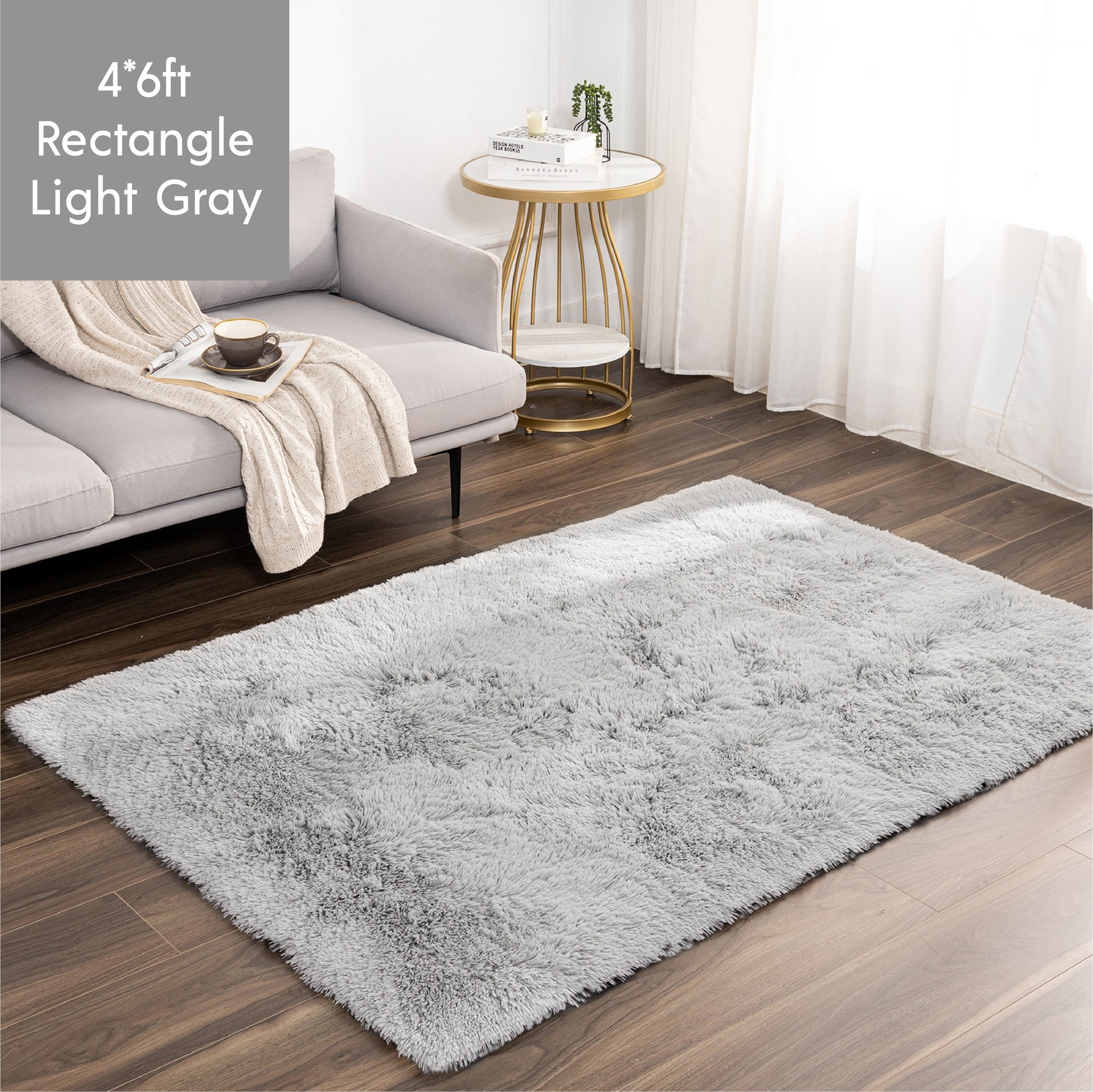 Ashler Area Rugs Ultra Soft Carpets Indoor, Fluffy Rugs for Bedroom Kids Room, Shaggy Washable Nursery Floor Rugs for Home Decor - Provence Home Living Store