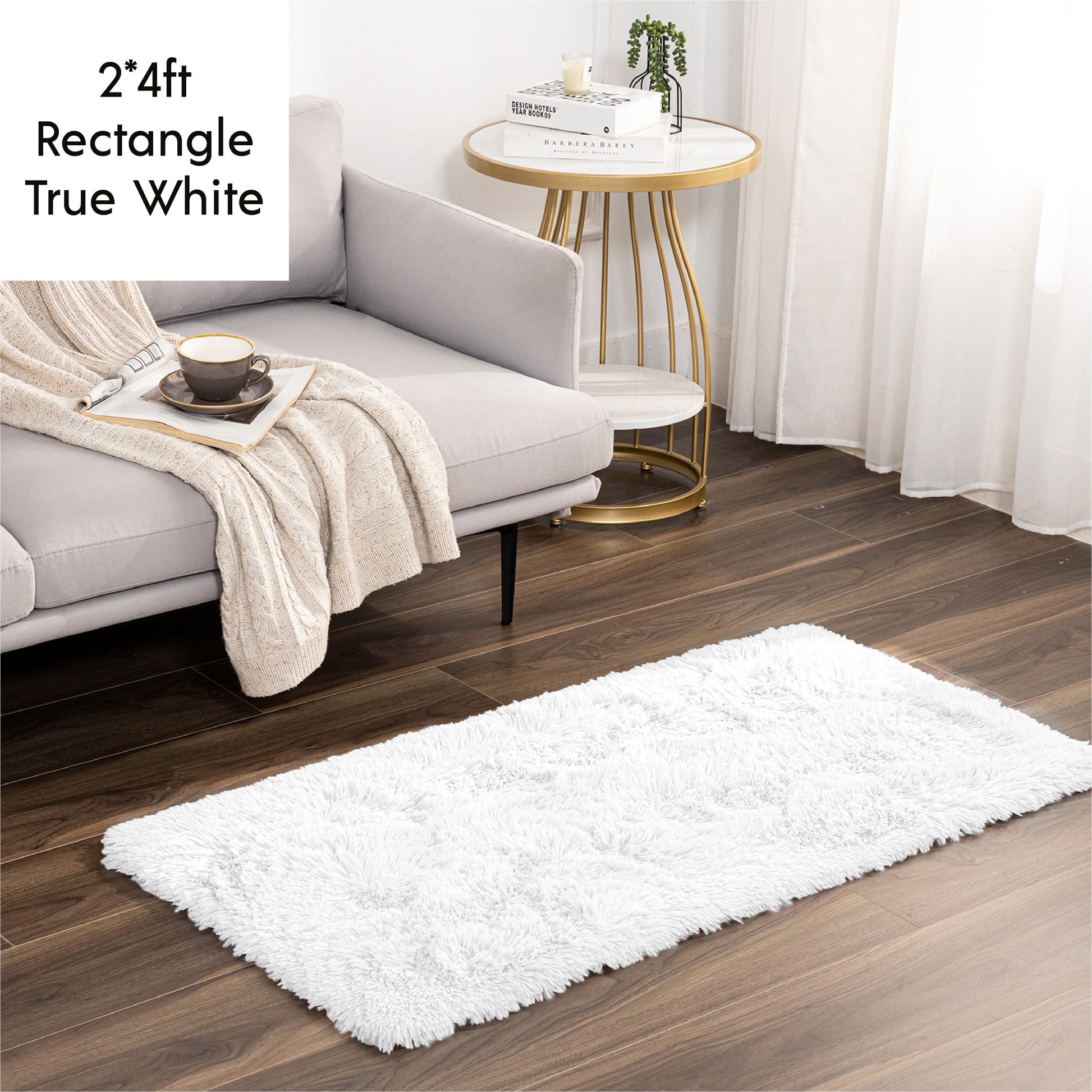 Ashler Area Rugs Ultra Soft Carpets Indoor, Fluffy Rugs for Bedroom Kids Room, Shaggy Washable Nursery Floor Rugs for Home Decor - Provence Home Living Store