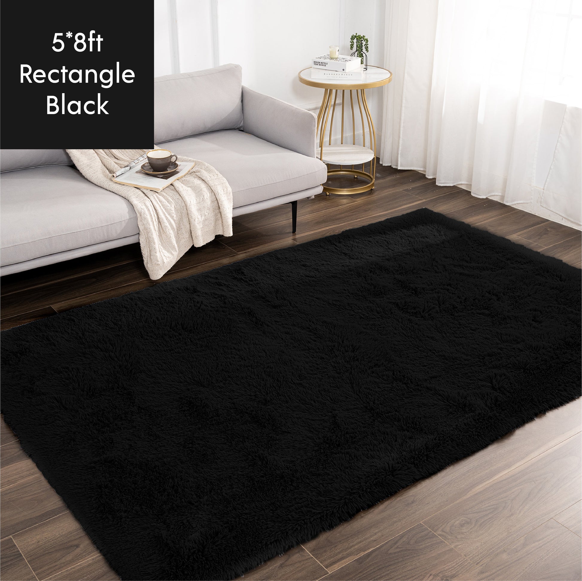 Ashler Area Rugs Ultra Soft Carpets Indoor, Fluffy Rugs for Bedroom Kids Room, Shaggy Washable Nursery Floor Rugs for Home Decor - Provence Home Living Store