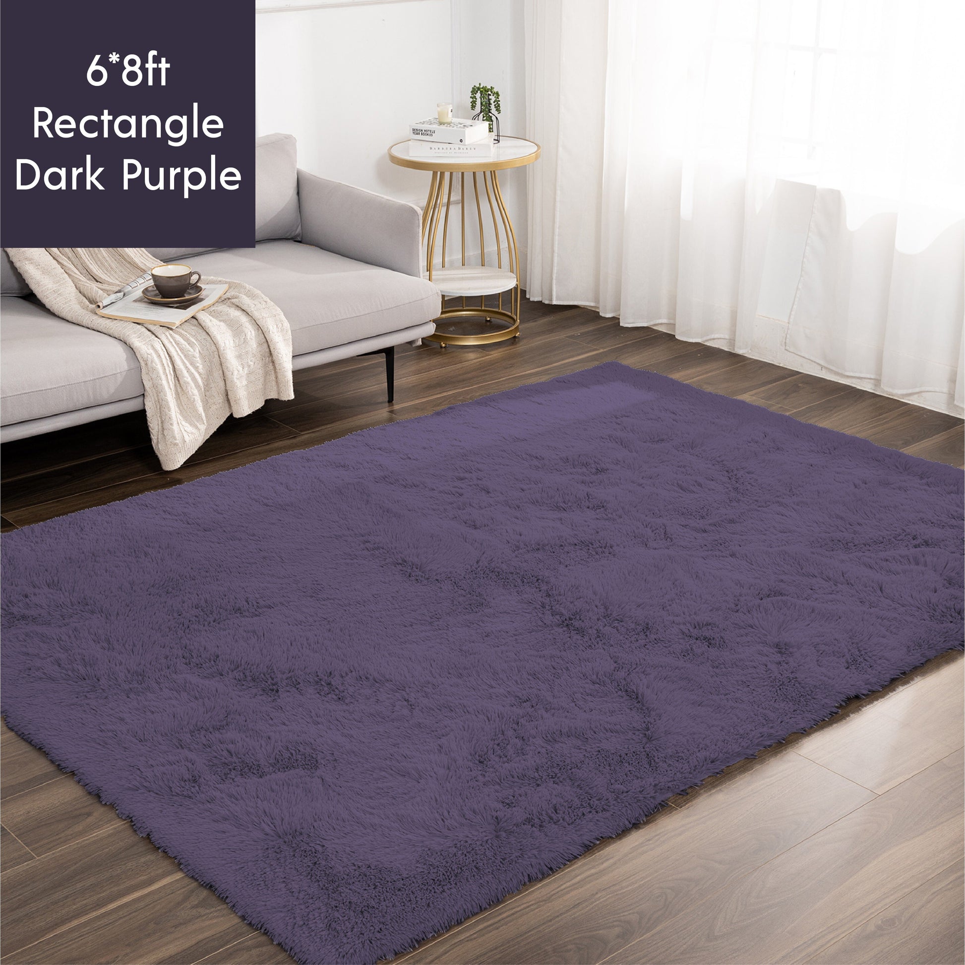 Ashler Area Rugs Ultra Soft Carpets Indoor, Fluffy Rugs for Bedroom Kids Room, Shaggy Washable Nursery Floor Rugs for Home Decor - Provence Home Living Store