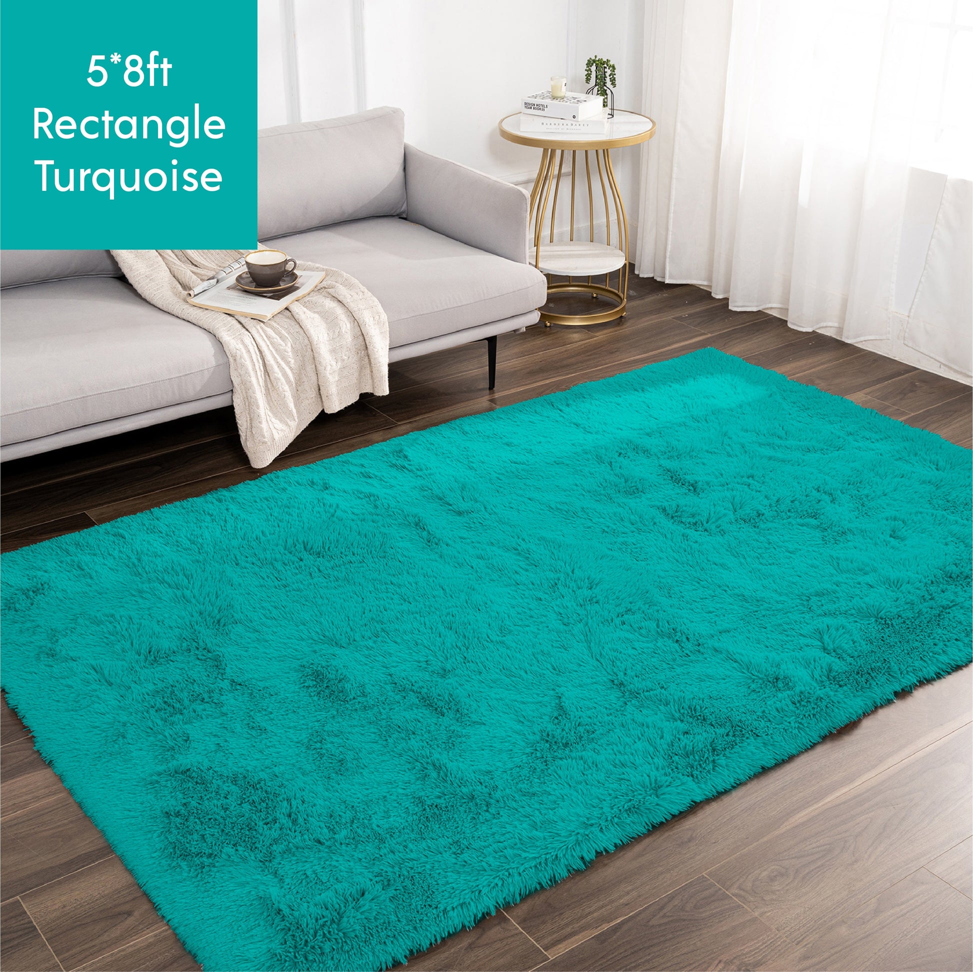 Ashler Area Rugs Ultra Soft Carpets Indoor, Fluffy Rugs for Bedroom Kids Room, Shaggy Washable Nursery Floor Rugs for Home Decor - Provence Home Living Store