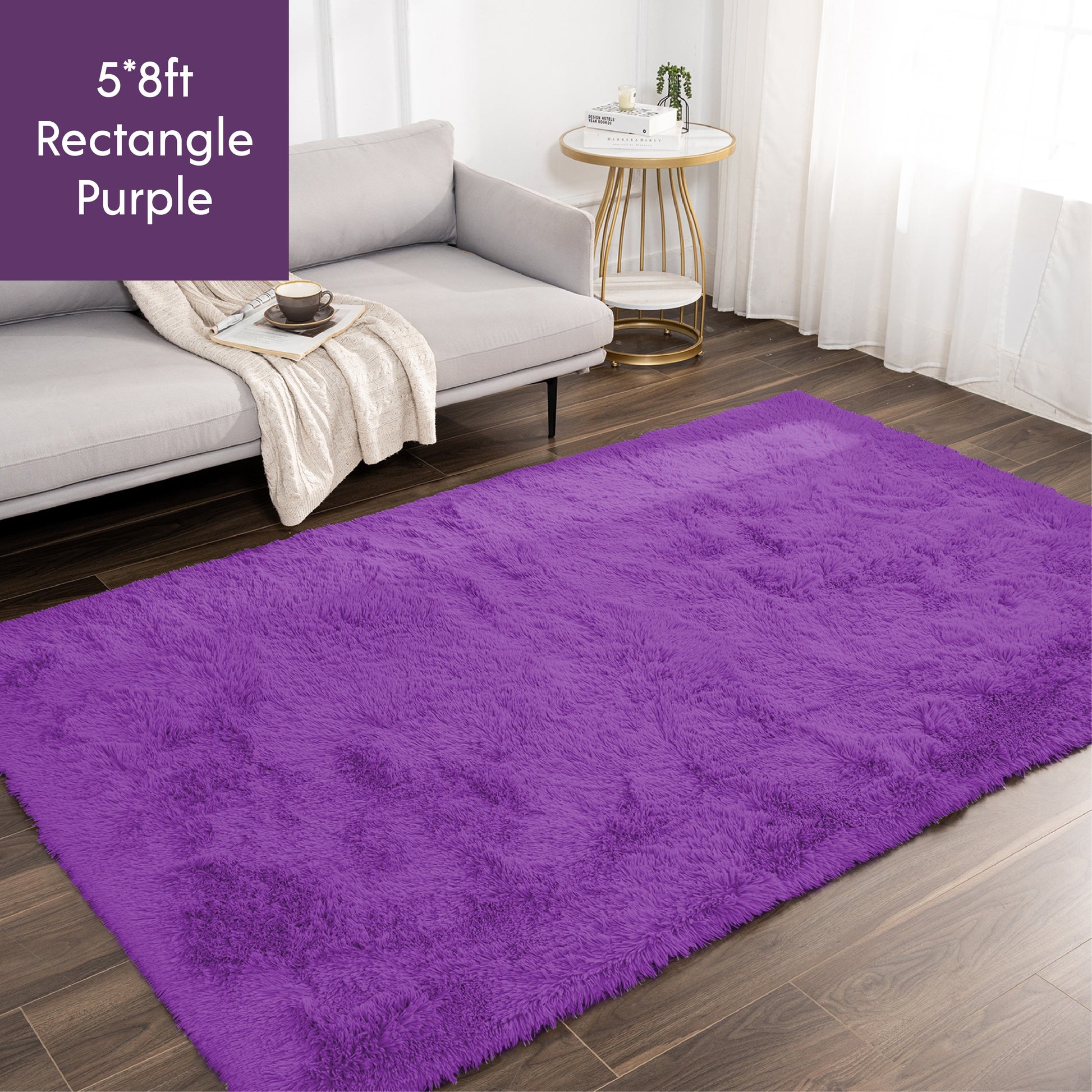 Ashler Area Rugs Ultra Soft Carpets Indoor, Fluffy Rugs for Bedroom Kids Room, Shaggy Washable Nursery Floor Rugs for Home Decor - Provence Home Living Store